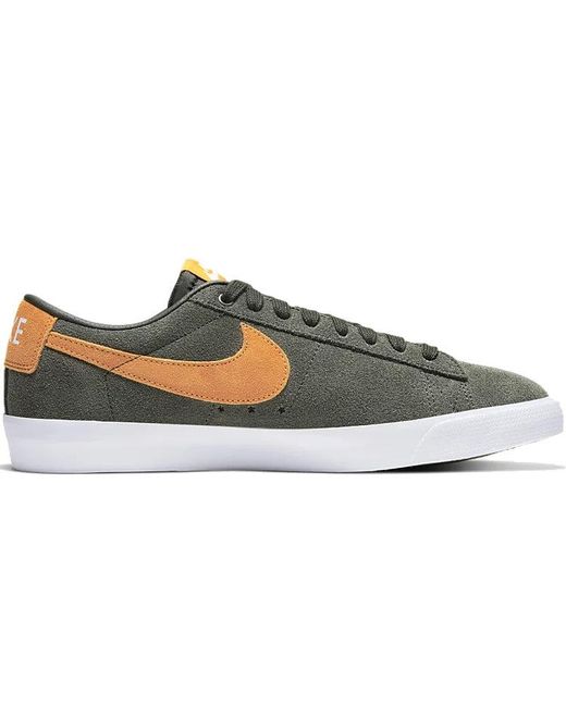Nike Brown Zoom Blazer Low Gt Sb 'Sequoia Kumquat' for men