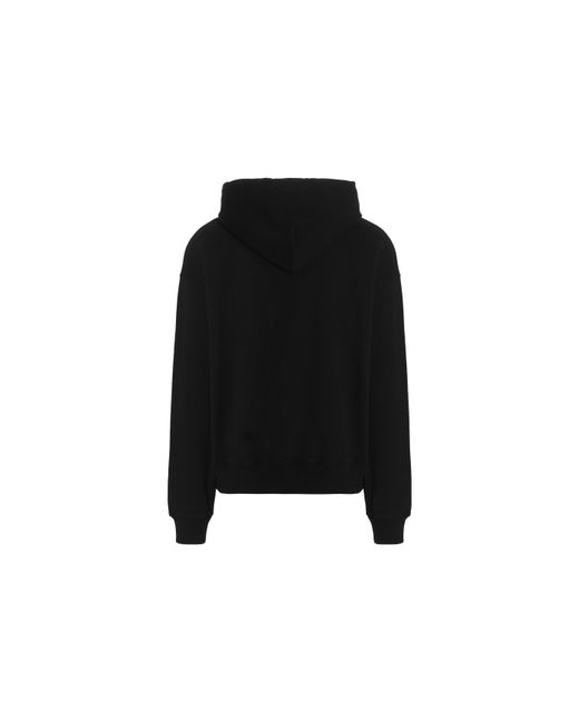 Off-White c/o Virgil Abloh Black Fw22 Aphabet Ogo Printing Hooded Ong Eeve Ooe Fit Back for men