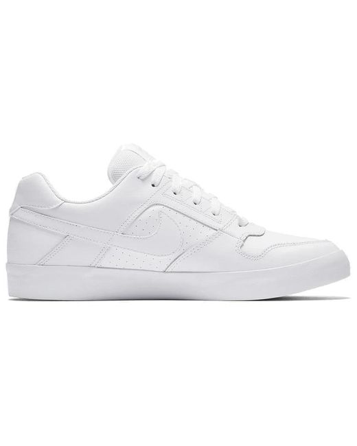 Nike White Delta Force Vulc Sb 'Triple' for men