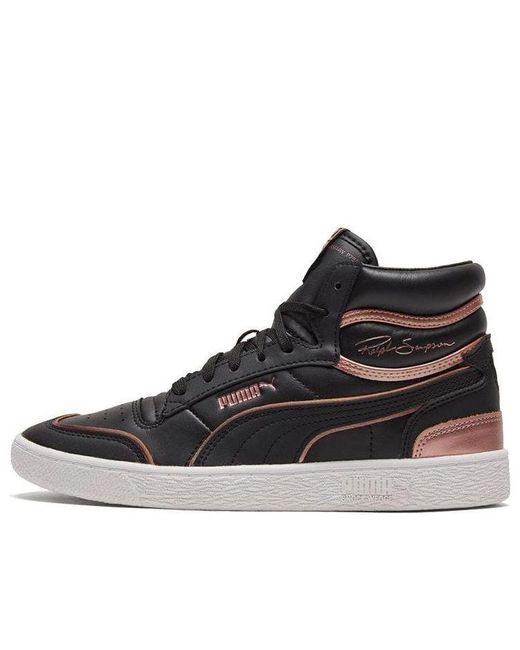 PUMA Black (Wmns) Ralph Sampson Mid Metal Rose'