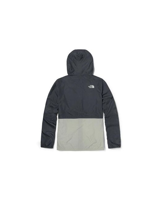 The North Face Gray Zipline Rain Jacket for men