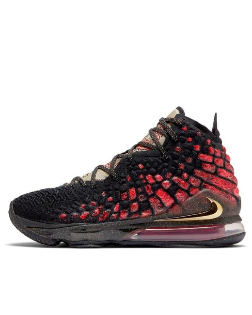 Nike Red Lebron 17 Ep 'Courage' for men