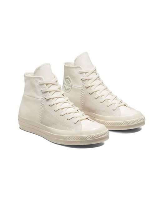 Converse White Chuck 70 Crafted Mixed Material High 'Egret' for men