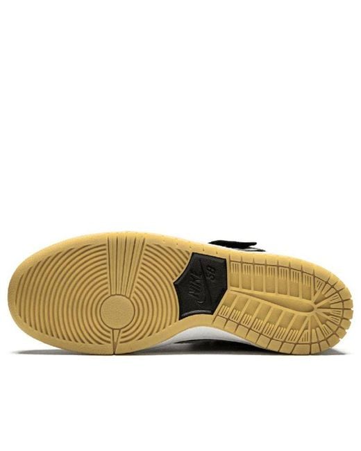 Nike Black Sb Dunk Mid Label' for men