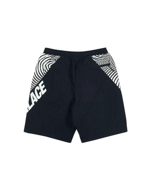 Palace Black Swirl Shorts for men