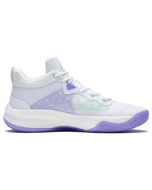 Li-ning White Superlight Speed 1 'Standard Pinkgreen' for men