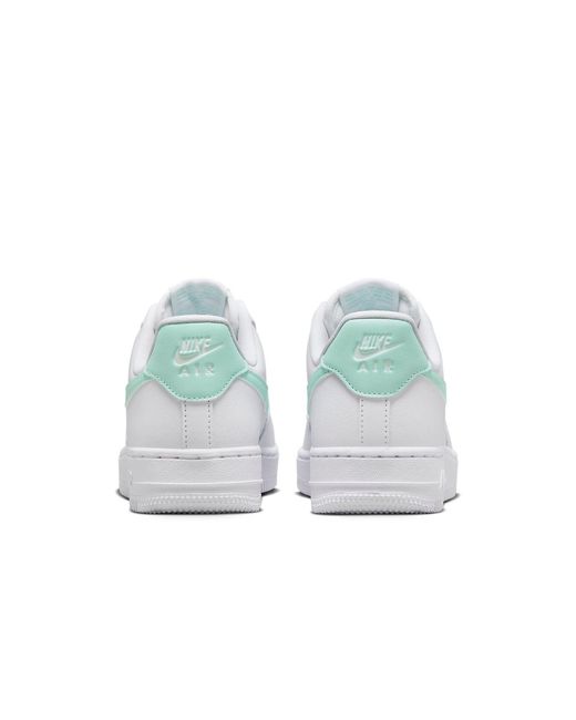Nike White (Wmns) Air Force 1 '07 Low Jade Ice'