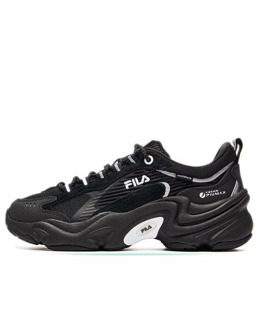 Fila Black (Wmns) Damping Wearable Platform Clunky Shoes