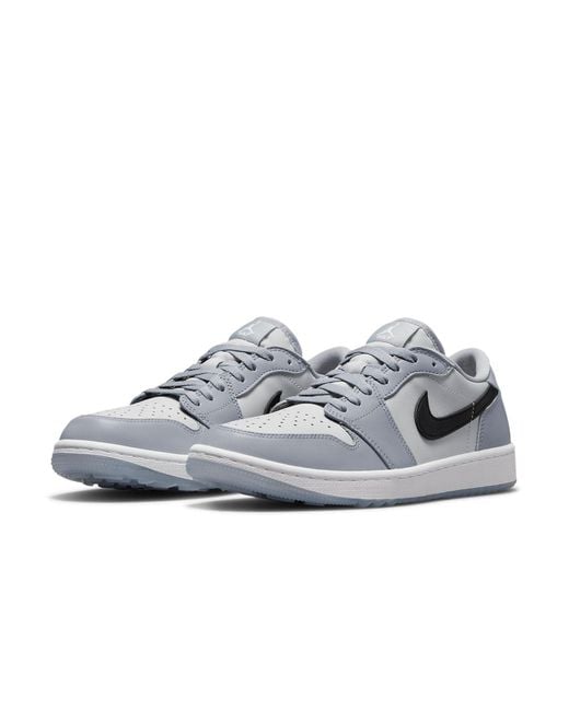 Nike Gray 1 Low Golf 'Wolf' for men
