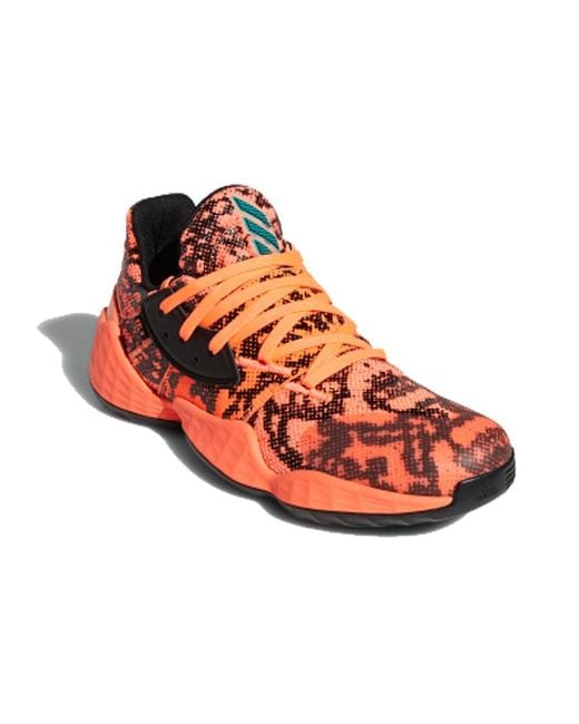 Adidas Orange Harden Volume 4 Gca for men