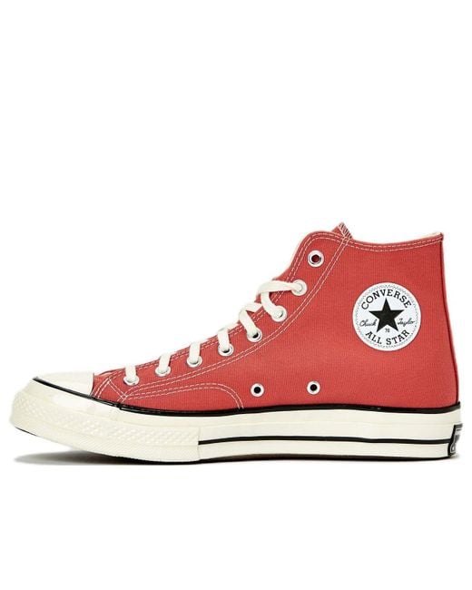 Converse Red Chuck 70 High Top Vintage Canvas for men