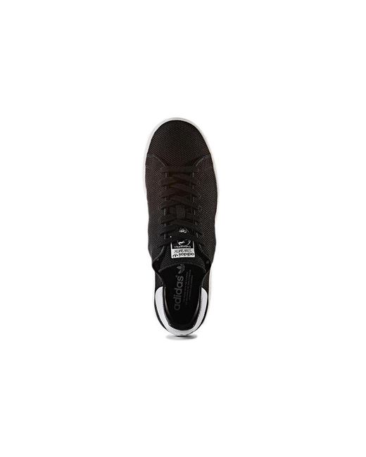 Adidas Black Originals Stansmith Skate Shoes for men