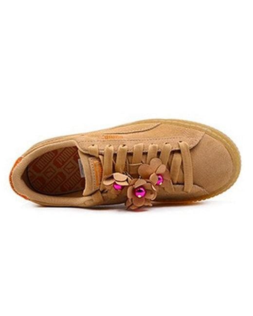 PUMA Brown (Wmns) Platform Flower Tassel