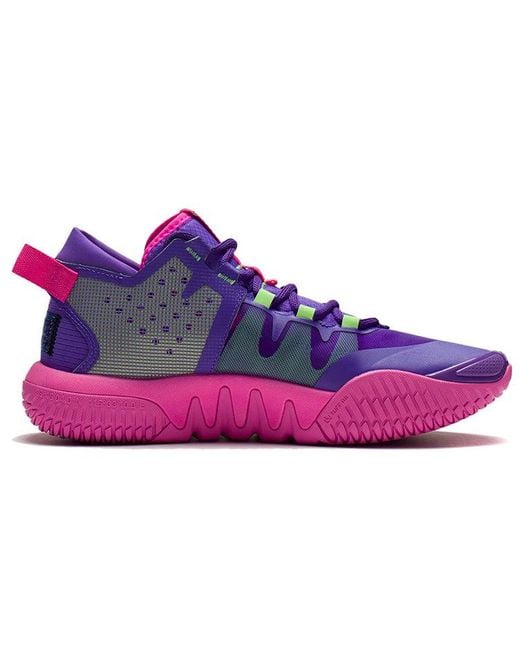 Li-ning Purple Bad Five 2 Low 'Rice Multi' for men