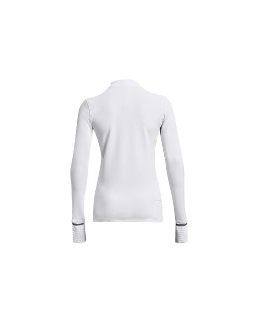 Under Armour Blue (Wmns) Qualifier Cold Long Sleeve T-Shirt