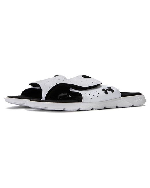 Under Armour White (Wmns) Ignite Pro Slide