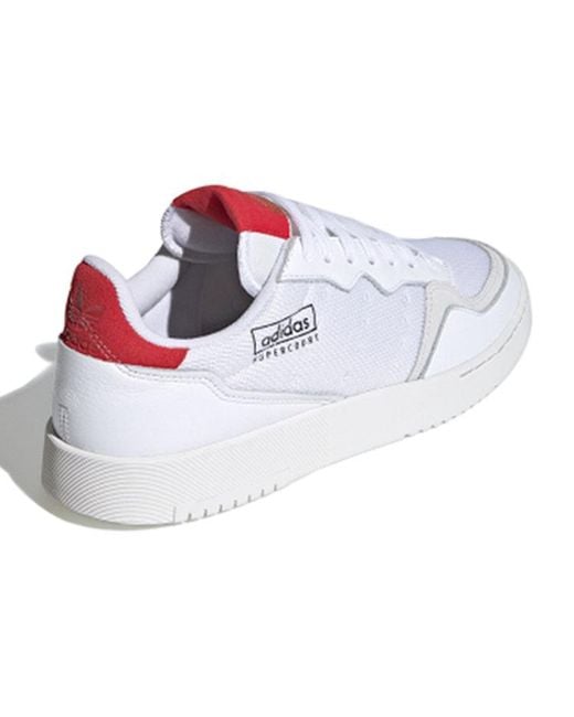 Adidas White Supercourt for men