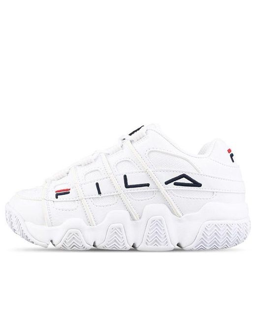Fila White Barricade Xt 97