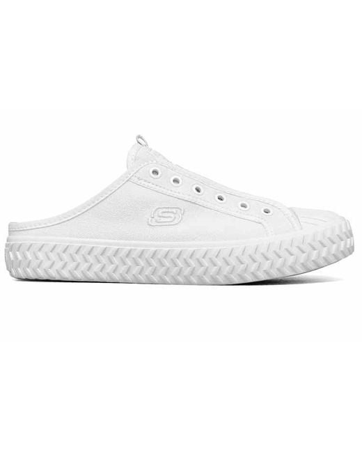 Skechers White (Wmns) Street Trax-Cul De Sac