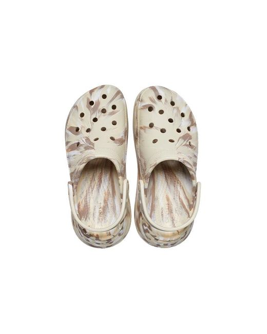 CROCSTM Natural Classic Crush Marbled Clog 'Bone Multi' for men