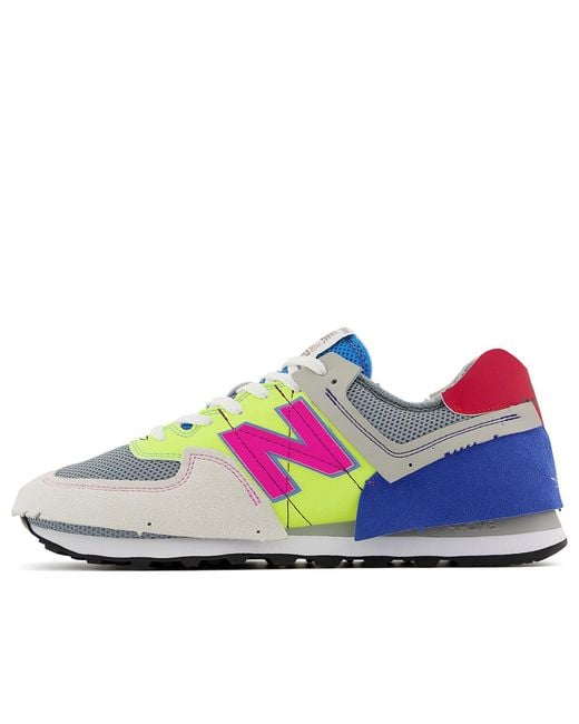 New Balance Blue Jaden Smith X 574 'Surplus Materials' for men