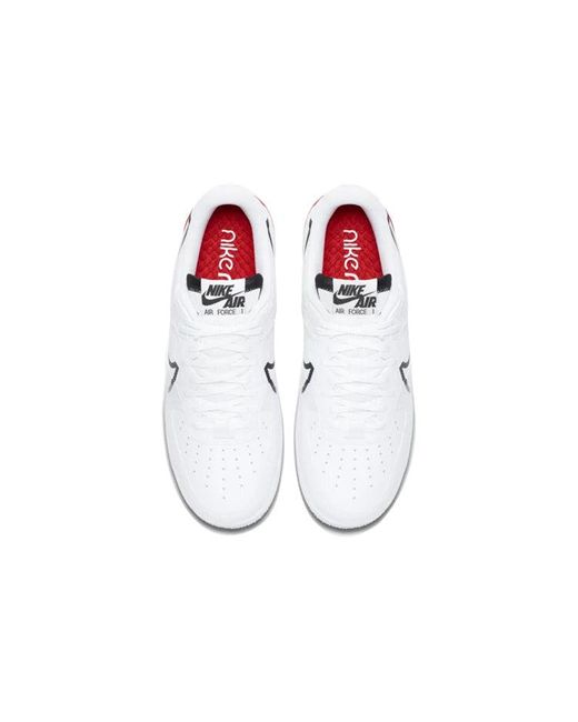 Nike White Air Force 1 React 'D/Ms/X' for men