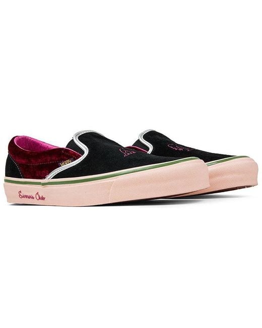 Vans Blue Feature X Classic Slip-On 'Sinners Club' for men