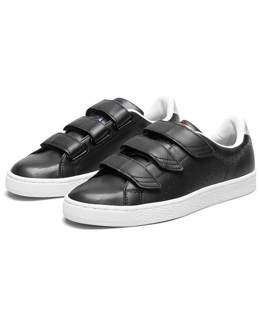 PUMA Black (Wmns) Basket Strap Explosive