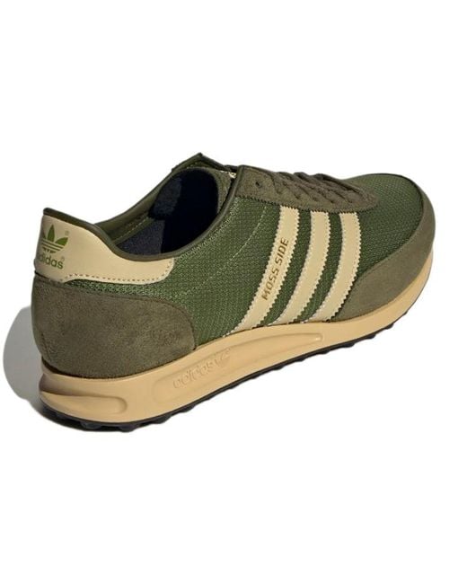 Adidas Green Moss Side 'Dust Sand' for men