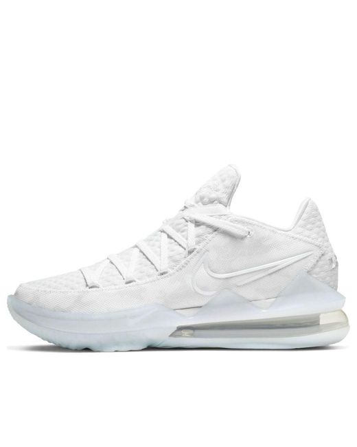 Nike White Lebron 17 Low Camo' for men
