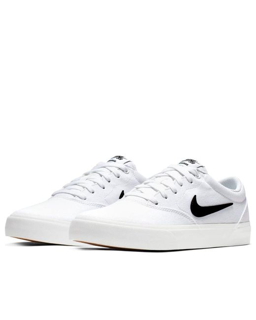 Nike White Charge Slr Txt Sb for men