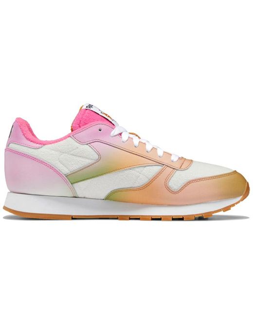 Reebok Pink Daniel Moon X Classic Leather 'Atomic Radiant Ochre'