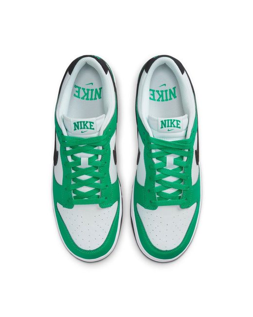 Nike Green Dunk Low Shoes for men