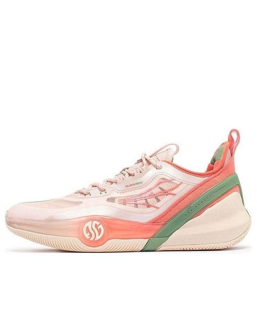 361 Degrees Pink Ag3 Pro Low Aaron Gordon 'Peach Blossom' for men