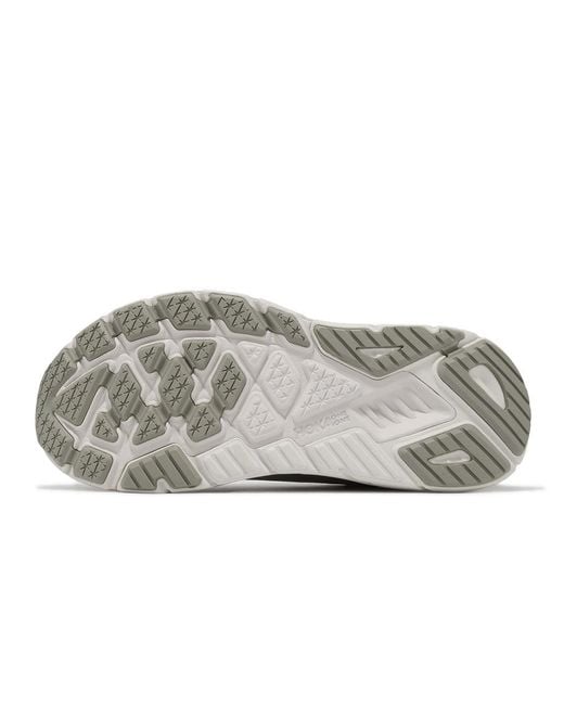 Hoka One One White Arahi 7 2E Wide 'Oat Milk Barley' for men