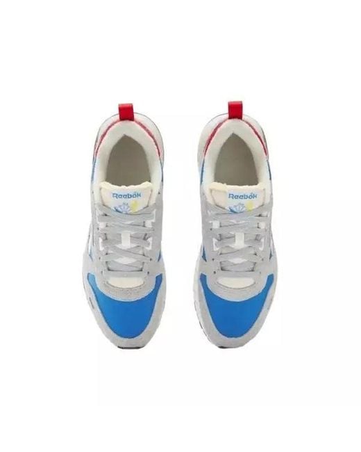 Reebok Blue Classic Leather Hexalite for men