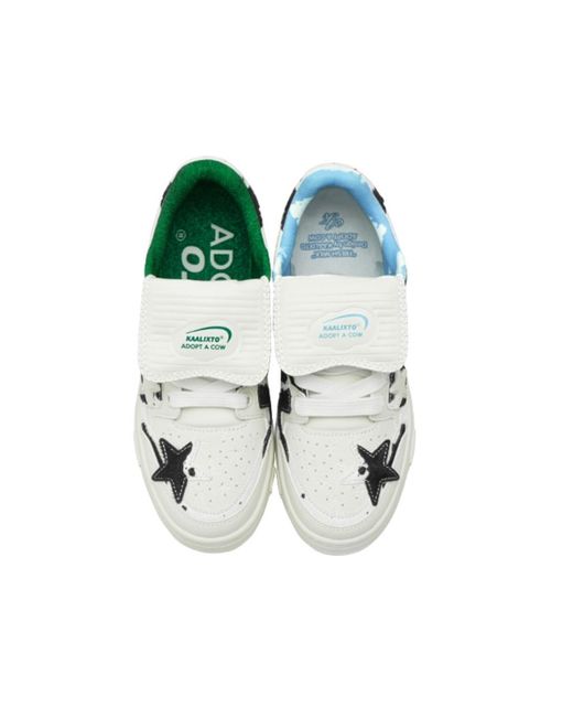 KAALIXTO Metallic Skateboarding Low 'Cattle' for men