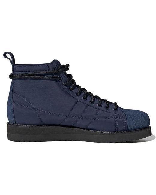 Adidas Blue (Wmns) Superstar Boot 'Night'