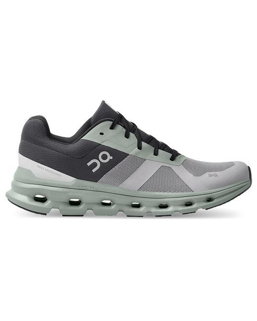 On Shoes Brown Cloudaway 'Alloy Moss' for men
