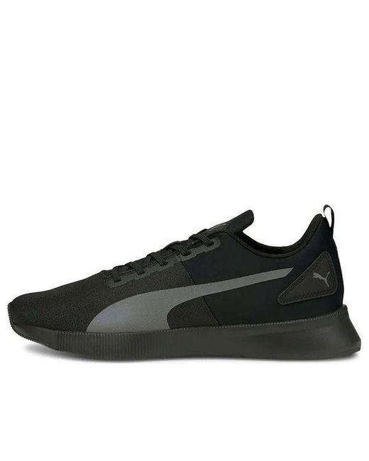 PUMA Black Flyer Runner Mesh Castlerock' for men
