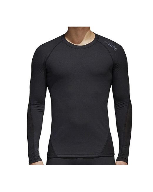 Adidas Blue Alphaskin Spr Training Top for men