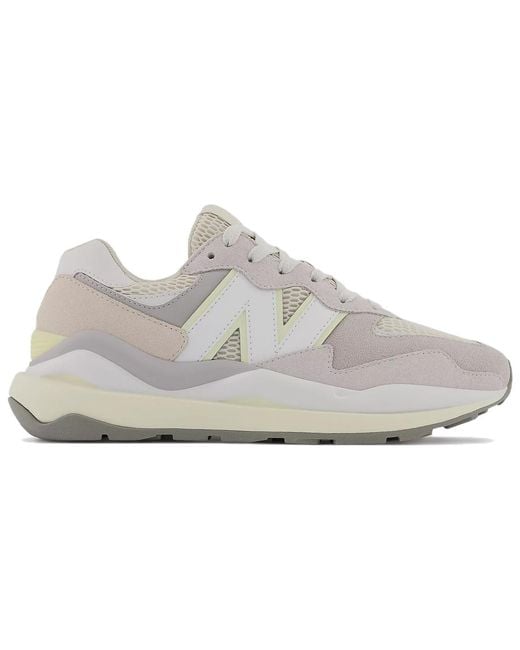 New Balance White (Wmns) 57/40 'Moonbeam Dawn Glow'
