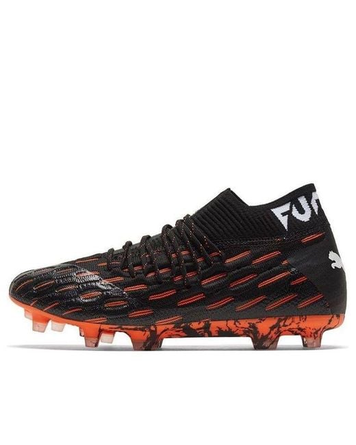 PUMA Black Future 6.1 Netfit Fg Ag Shocking' for men