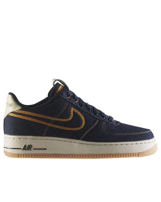 Nike Blue Air Force 1 Low Premium 'Denim' for men