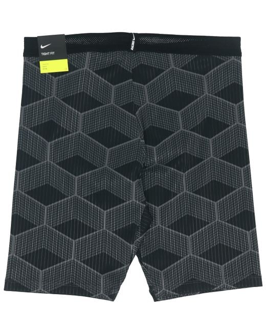 Nike Blue Team Kenya Aeroswift Logo Tight Contrasting Colors Shorts for men