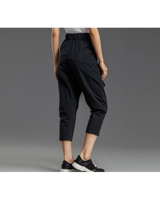 Nike Blue (Wmns) Casual Breathable Cropped Pants/Trousers