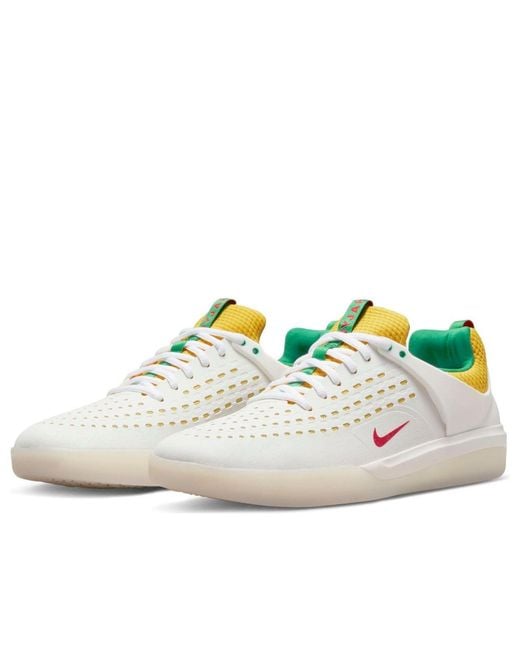 Nike White Nyjah 3 Premium Sb 'Rastafarian' for men