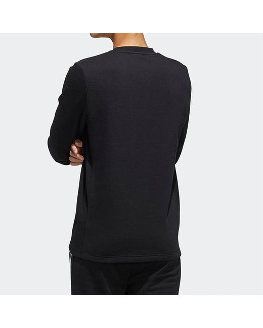 Adidas Blue Neo M C Sw Round Neck Fleece Lined Long Sleeves for men