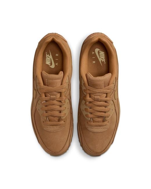 Nike Brown Air Max 90 'Wheat Flax' for men