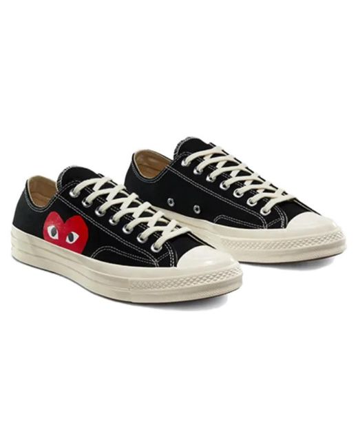 Converse Blue X Comme Des Garcons Play Chuck 70 Low for men